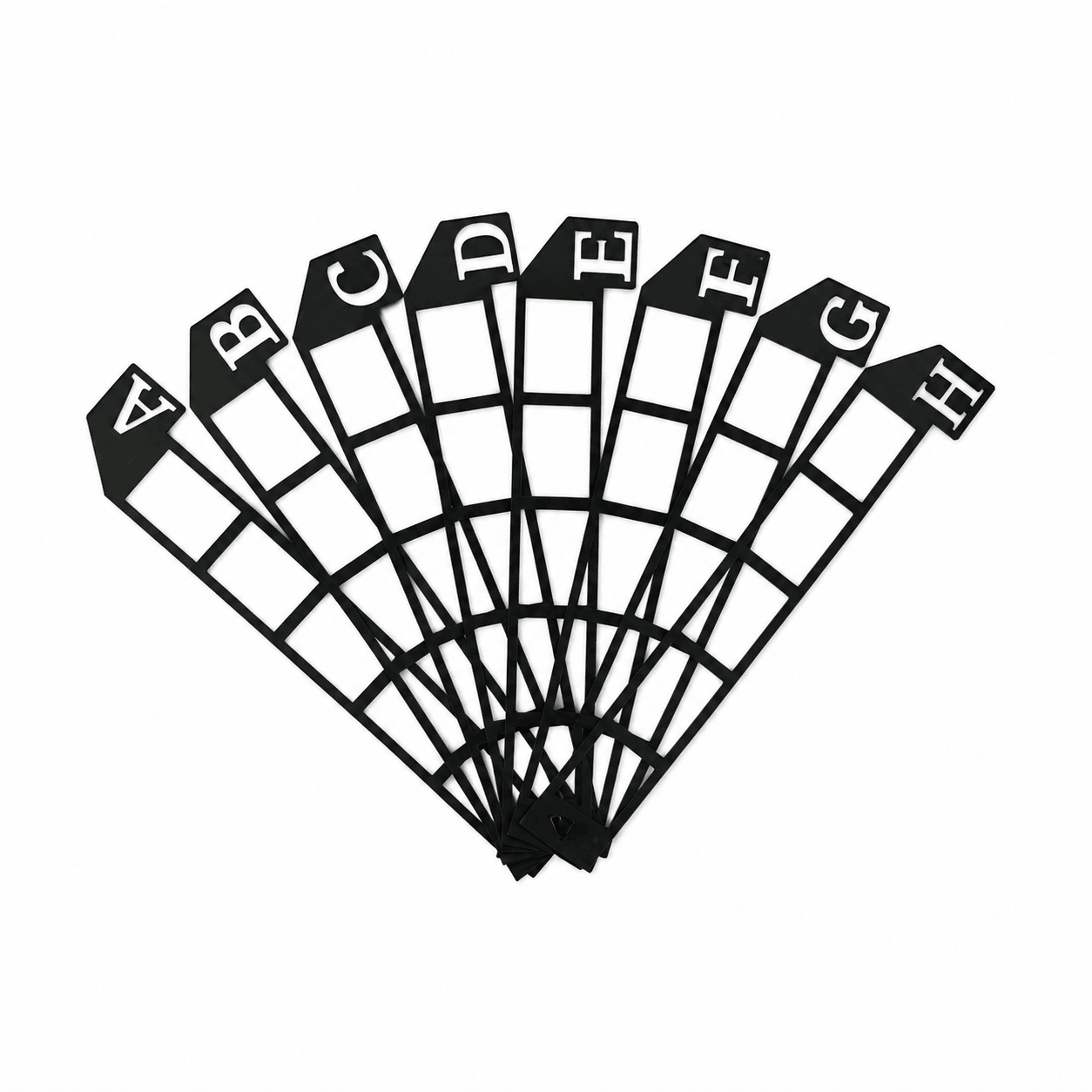 Organizador Alfabético A-Z — modelo 3D interativo — vista do produto