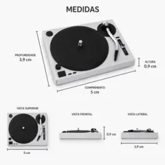 Diagrama com dimensões