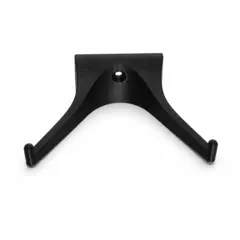 Suporte preto em fundo branco